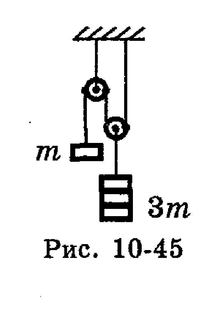 В системе блоков показанной на рисунке блоки и нити легкие трение пренебрежимо