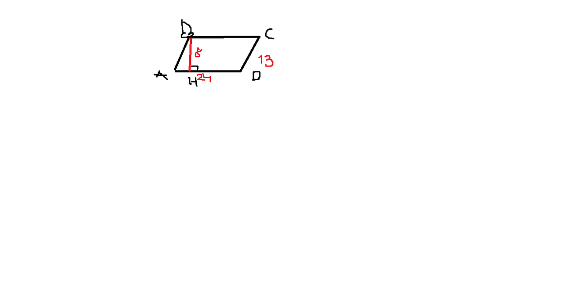 Найдите площадь параллелограмма изображенного на рисунке 3 4