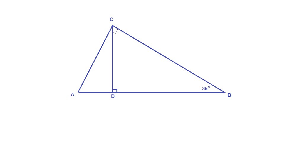 Угол 35 градусов