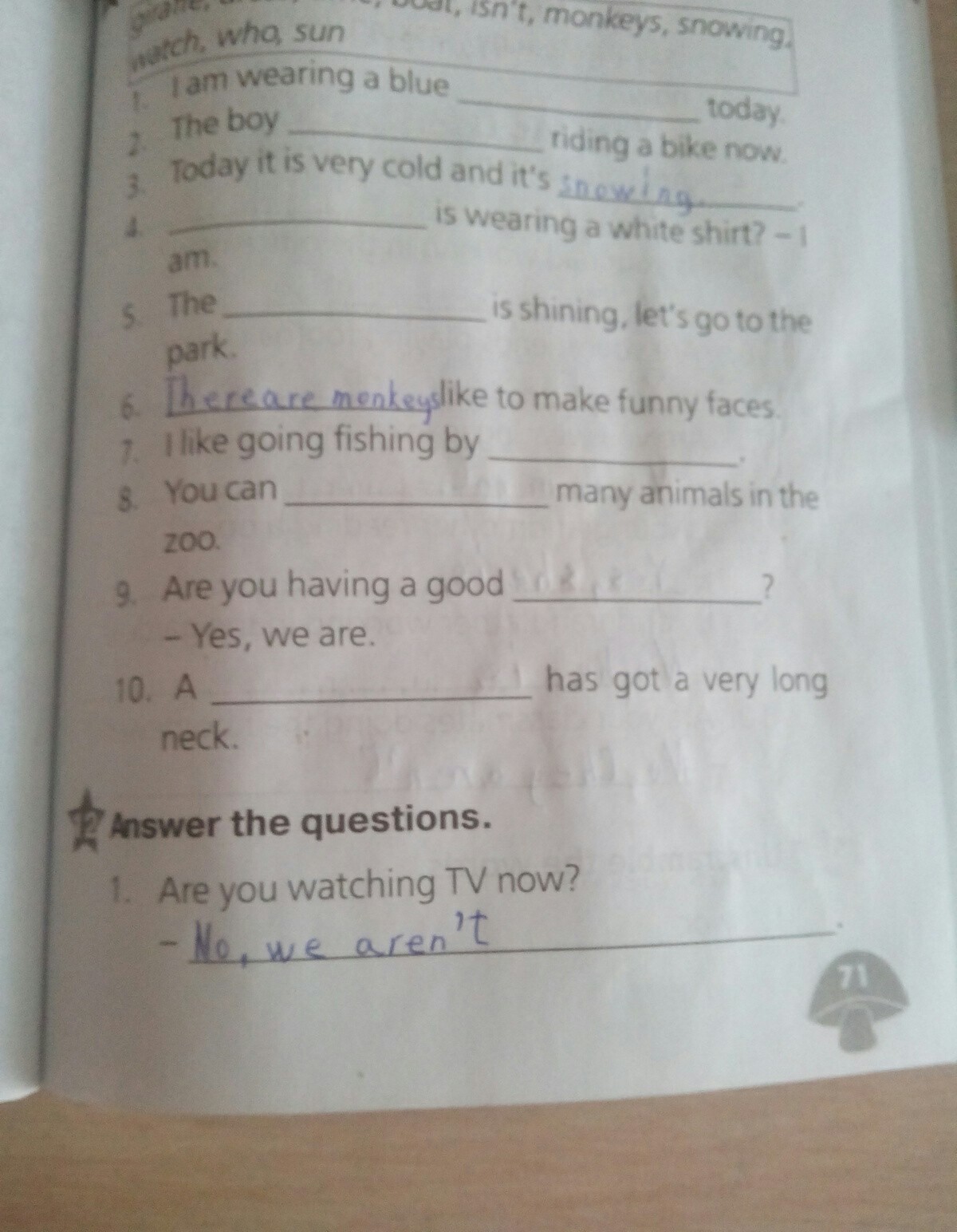 Fill in the words the box. Read and fill in ответы. Fill in the Word ответ. Fill in the Words from the Box. По английскому задание fill in the Words from the Box.