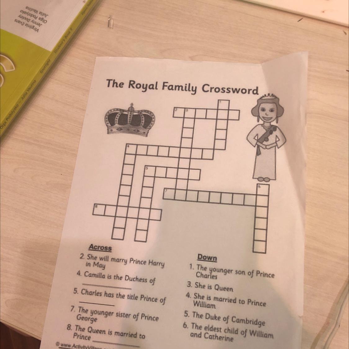 Крыша кроссворд 7 букв. The Royal Family crossword ответы. Кроссворд семейные традиции. Family crossword ответы. Кроссворд на английском семья.