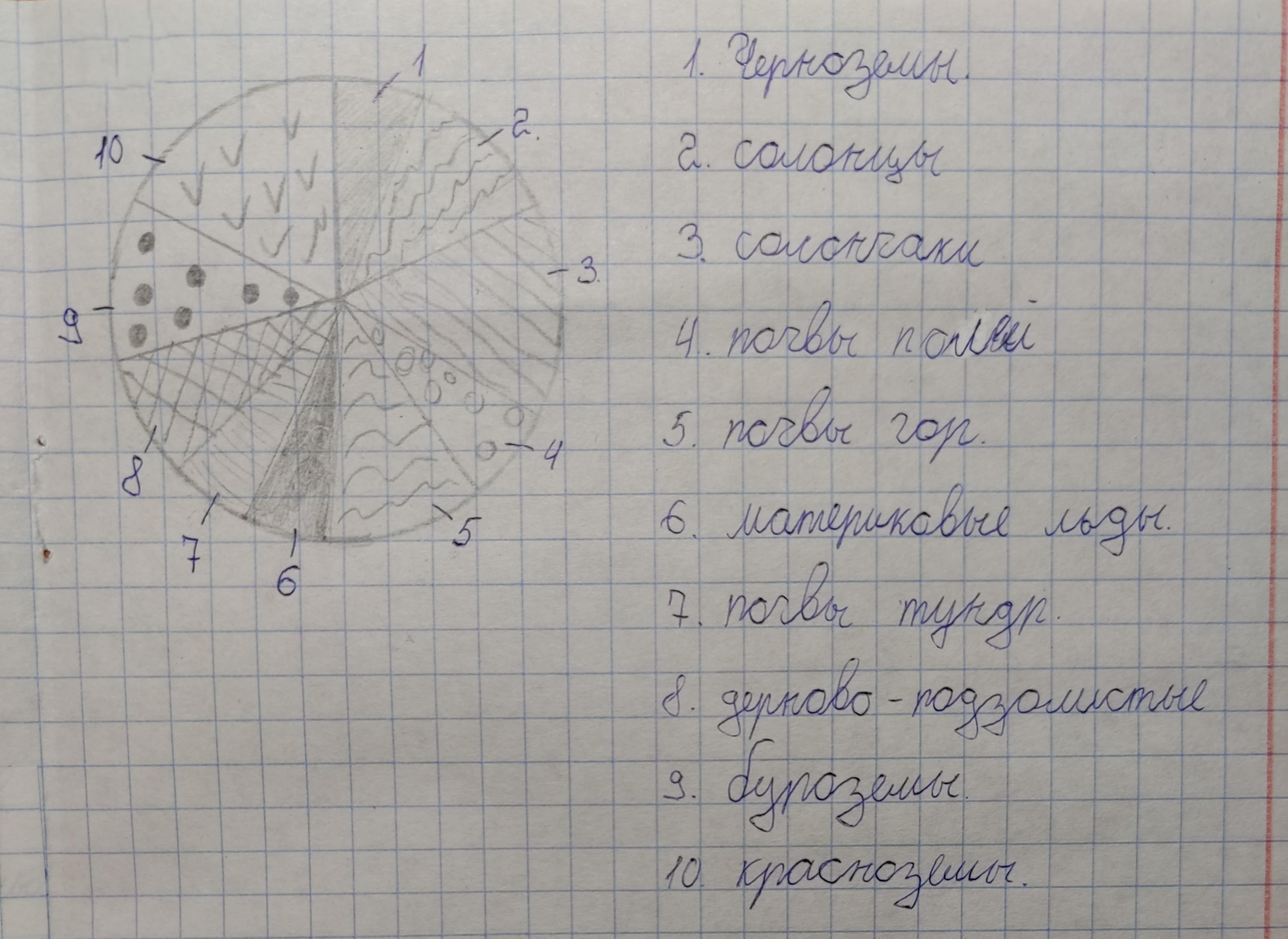 На диаграмме отображена структура границ россии с представленными на рисунках странами