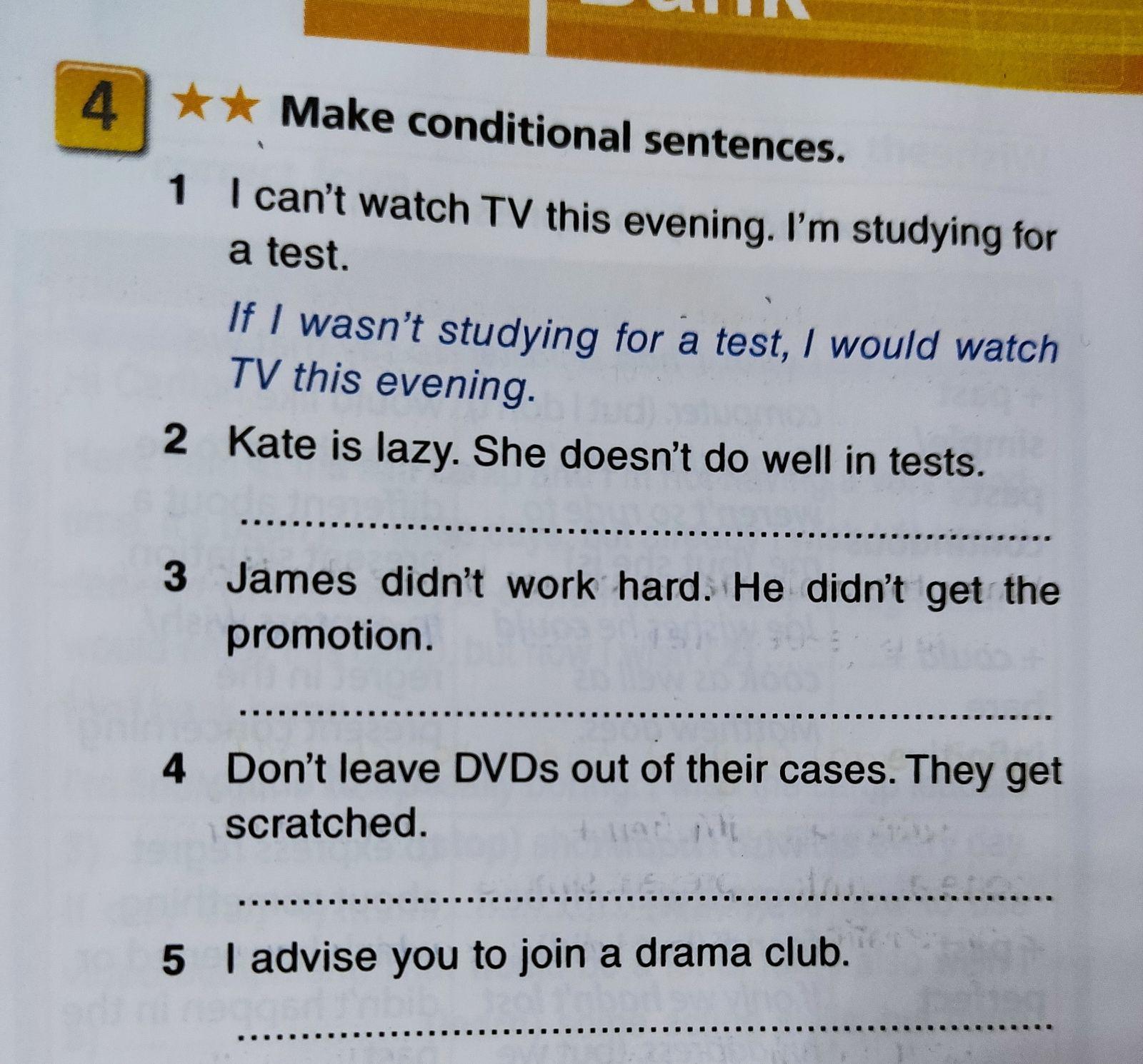 Make first conditional. Conditional sentences 1