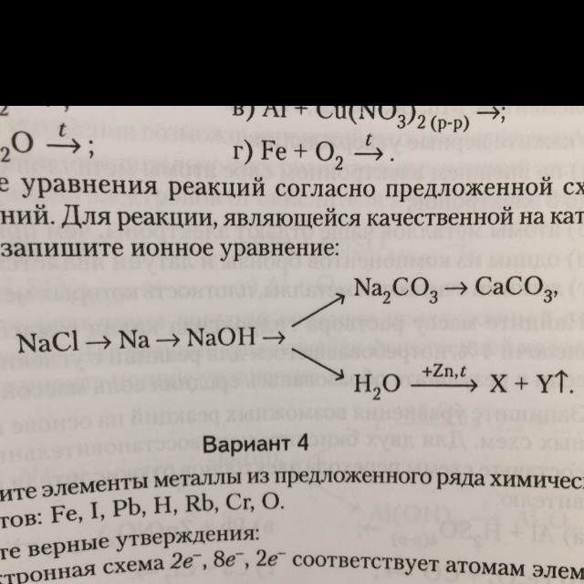 Составьте уравнения реакций согласно предложенной схеме превращений назовите образовавшиеся продукты