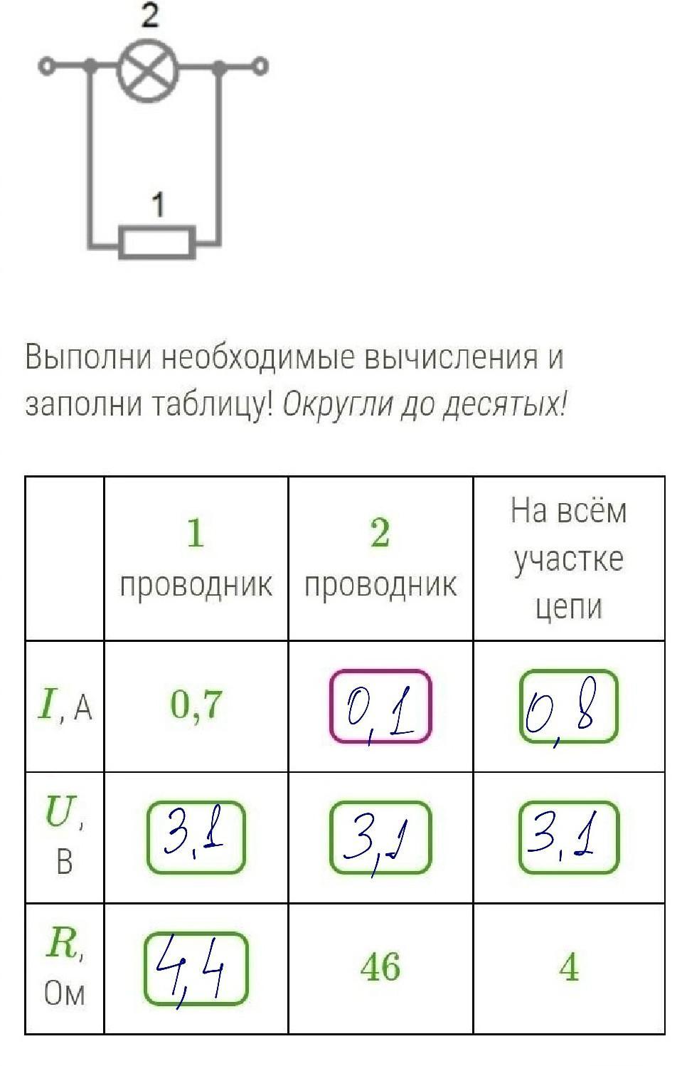 Рассмотри схему 1 проводник 2 проводник 3 проводник на всем участке цепи