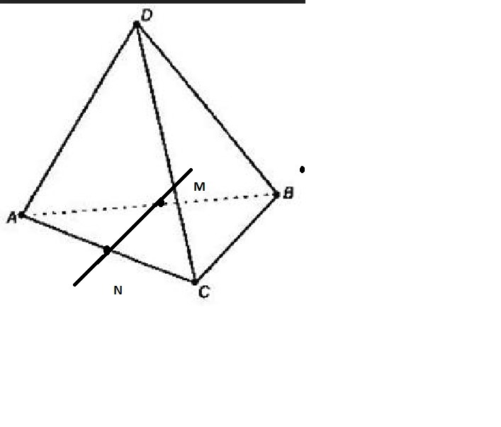Точка м и н середины ребер. Середины ребер тетраэдра ABCD. Тетраэдр ABCD. Точки m и n середины ребер. Тетраэдр ABCD точка m середина ребра ab.