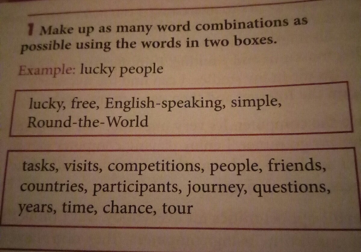 Make as many word combinations as possible