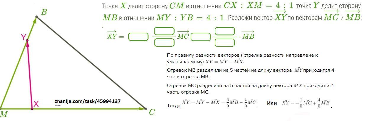 Даны векторы x y. Точка x делит сторону CA В отношении CX:xa. Высота делит сторону в отношении. Точка x делит сторону CD В отношении CX:XD 4. Точка x делит сторону DN В отношении DX:xn 4 3.