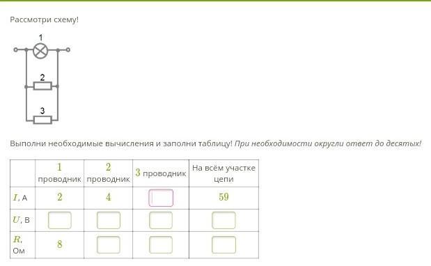Рассмотри схему и выполни задание
