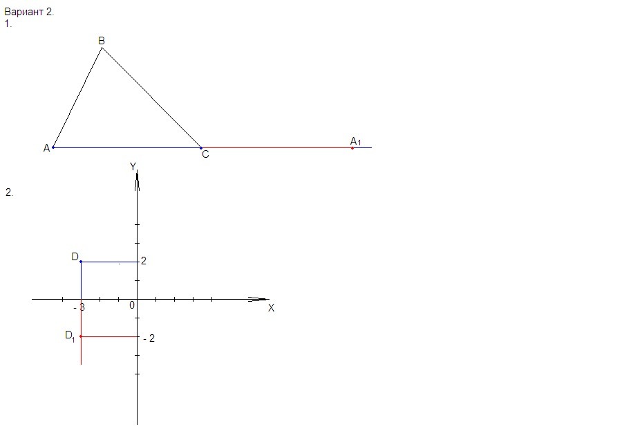 Постройте точки а 1 1. Постройте треугольник симметричный начала координат. Построить точку а1 симметричную точке а относительно прямой а. Постройте треугольник симметричный началу координат. Построить точку м (-4, 4 , -5).