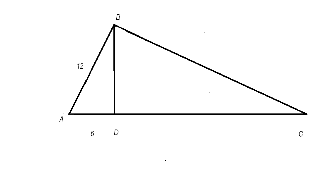 Найдите катет вс прямоугольного треугольника авс изображенного на чертеже