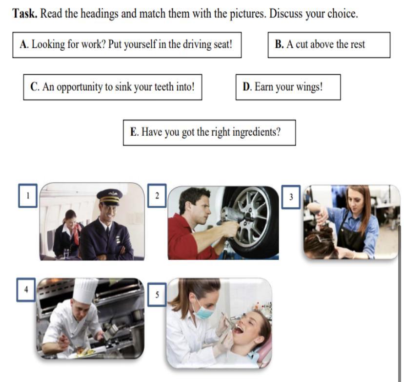 Look at the pictures and headings. Read the Sections of a CV (A-H) and Match them with the headings ответы. Read doing the right thing in Britain and Match headings a f with paragraphs 1 6 ответы.