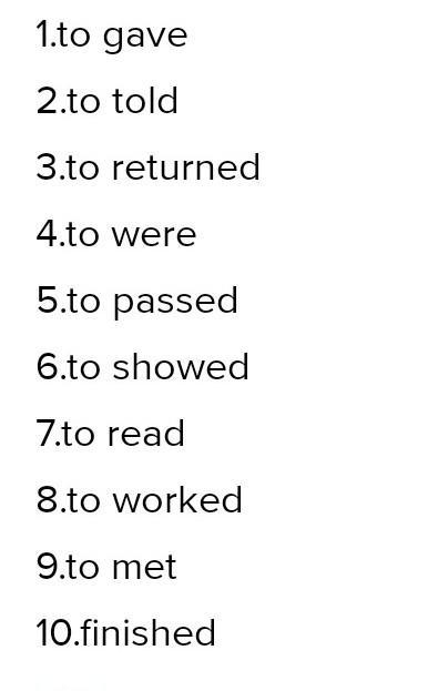 By the time we returned had returned