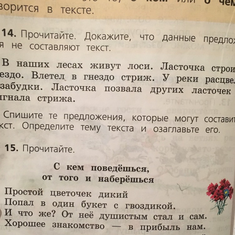 Прочитайте докажите что каждая. Ласточка позвала других ласточек. Влетел в гнездо Стриж. Ласточка позвала других ласточек и выгнала стрижа. В наших лесах живут лоси Ласточка строила гнездо влетел.