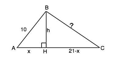 Найти 21. Стороны треугольника равны 17 28 39. Найти площадь треугольника АВ=10м. Две стороны треугольника 21 и 28 высота опущенная на большую из этих. Треугольник со сторонами 35 42 78 сущ.
