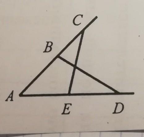 В треугольнике асе изображенном на рисунке. Доказать треугольник Ace. Доказать треугольник АВД=треугольнику ВСД. Доказать: АВ=АС, если. Сторона АВ треугольника 3 см.