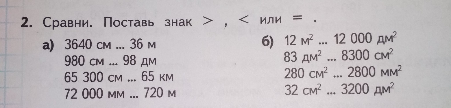 4 меньше 6 пример