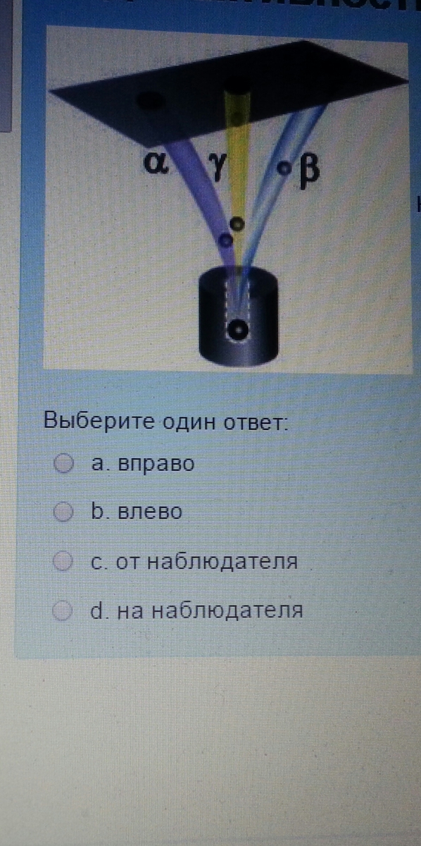 Как должна быть направлена индукция магнитного поля чтобы наблюдалось указанное на рисунке отклонение частиц