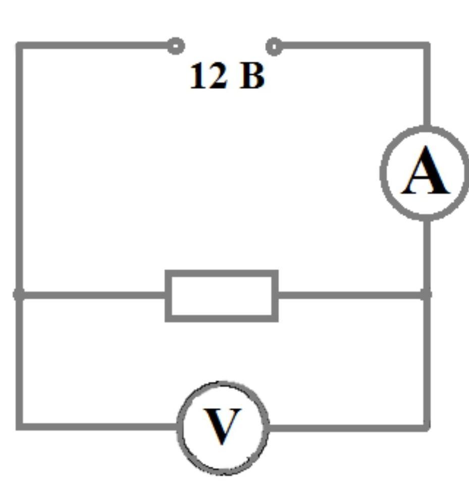 Сопротивление потребителя. Электрическая цепь потребитель резистор амперметр вольтметр. При замкнутой цепи амперметр показывает 0.46 а. Ва-11 вольтметр амплитудный. Цепь с амперметром и вольтметром и резистором.