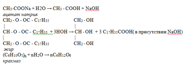 Составьте уравнения реакций по приведенной схеме и укажите условия их осуществления ацетат натрия