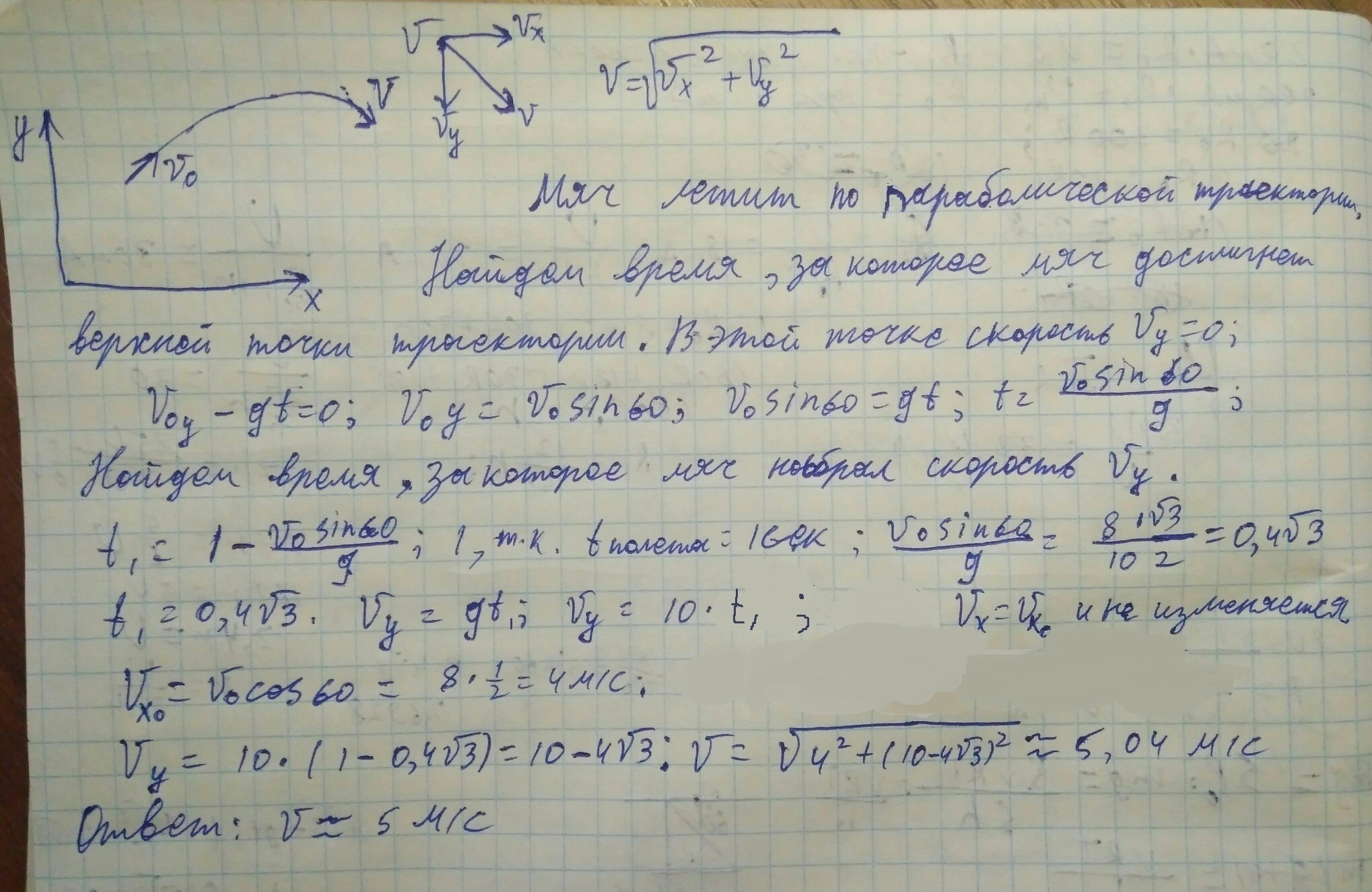 Скорость брошенного мяча непосредственно. Аналитический способ решения задач. Аналитический способ решения задач физика. Решение задач аналитическим способом 7 класс.