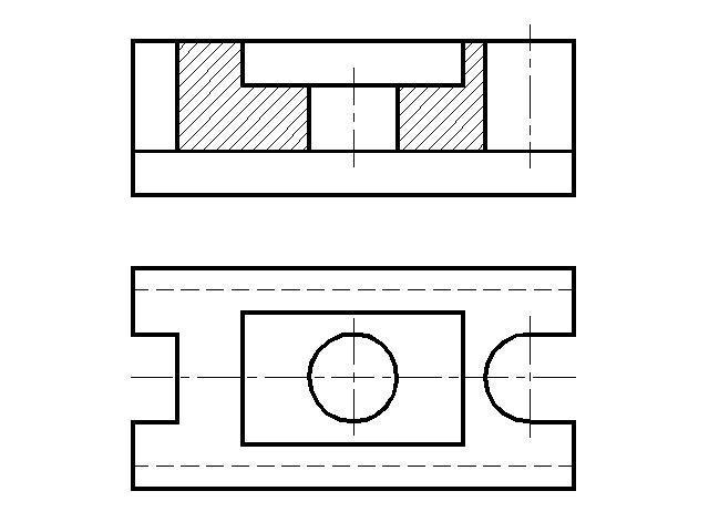 Законченный чертеж. Черчение дочертите недостающие линии. Целесообразный разрез в черчении. Целесообразный разрез детали что это. Целесообразные срезы черчение.