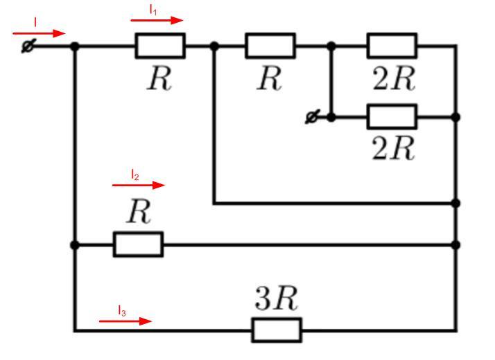 Общий ток. Ток через резистор. Чему равен общий ток схемы. Схема втекающего тока.