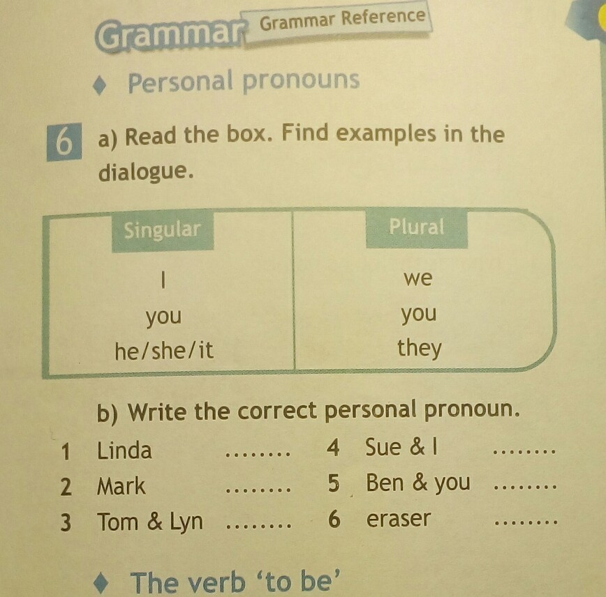 Choose the correct pronoun