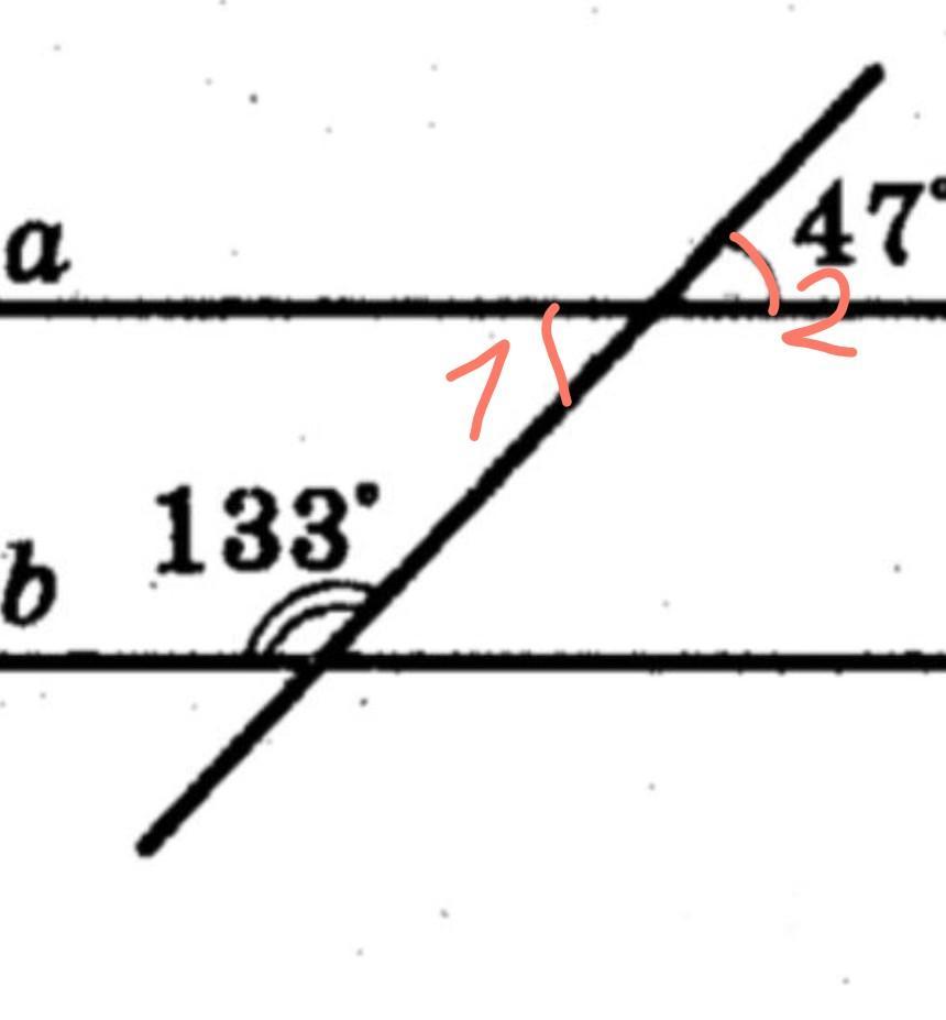 На рисунке прямые а и б