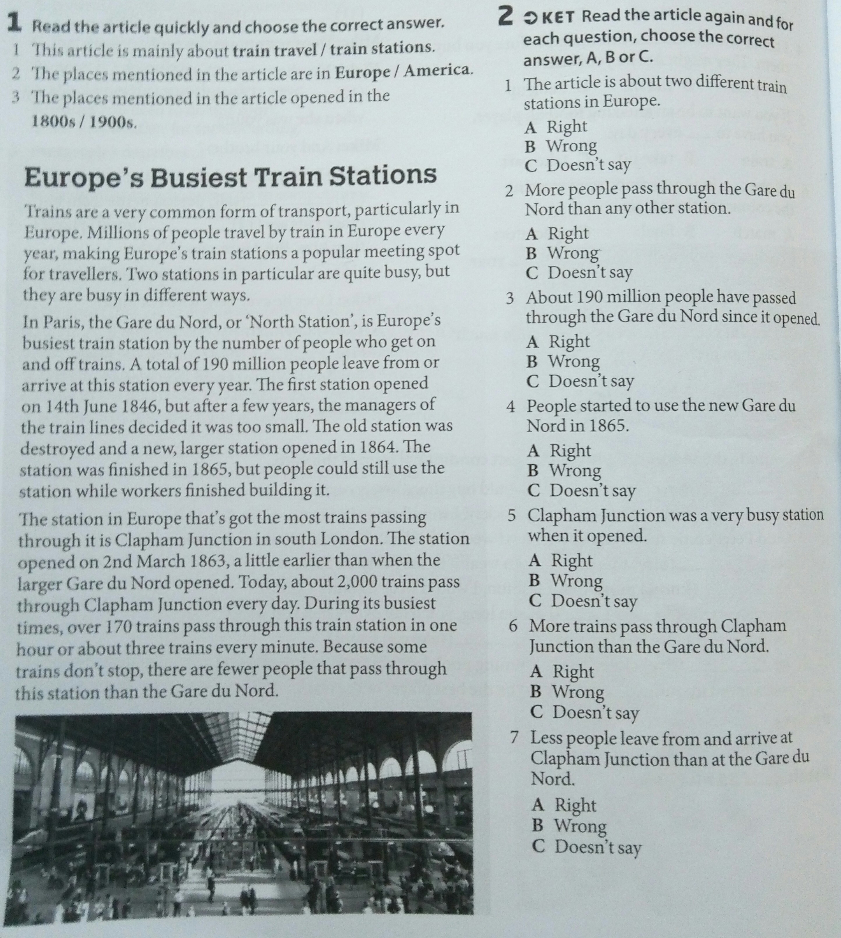 Read again and choose the correct answer. Read the article and choose the correct answer. Read the article. Read the article again. Read the article. For each question choose the correct answer.