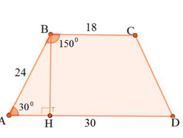 Основания трапеции равны 18. Трапеция угол 150. Основания трапеции равны 18 и 30 боковая сторона равная 24. 24 И образует с основанием трапеции. Основания трапеции равны 9 и 24 одна из боковых сторон равна корень из 3.