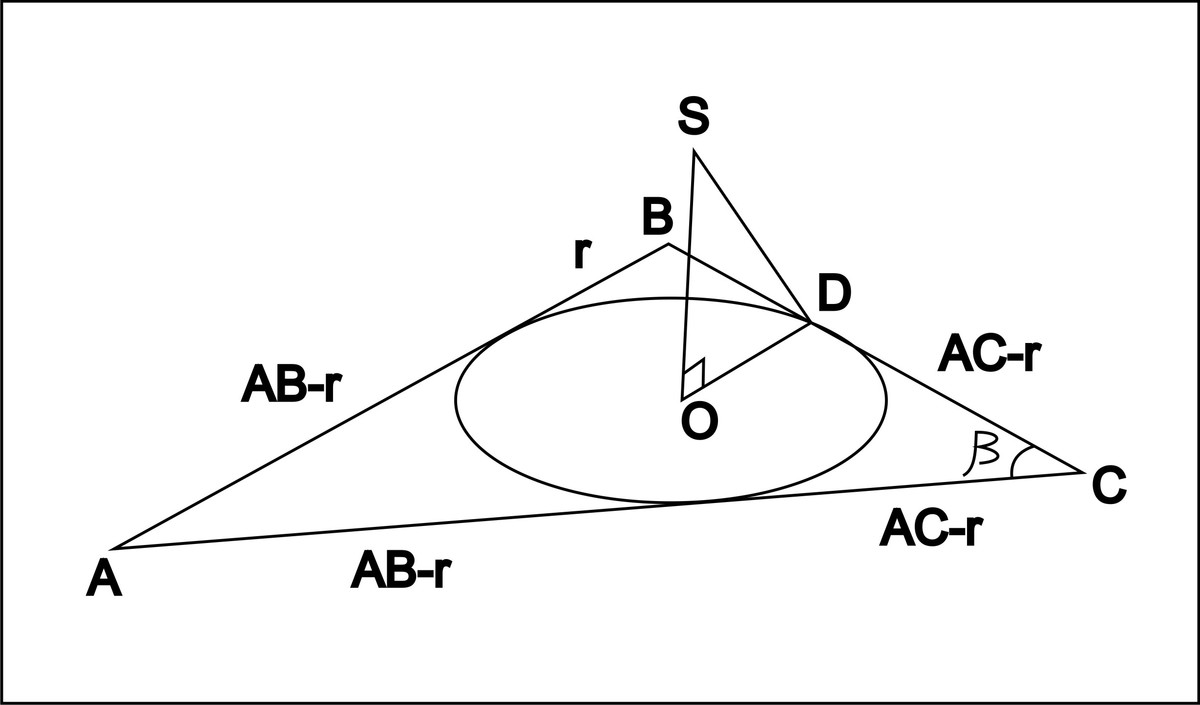 Р ab ac bc. Ab/sinc 2r. 2r AC SINB. S 2 ab+AC+BC. R ab =.