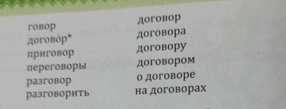 Укажите в какой форме выделенные слова