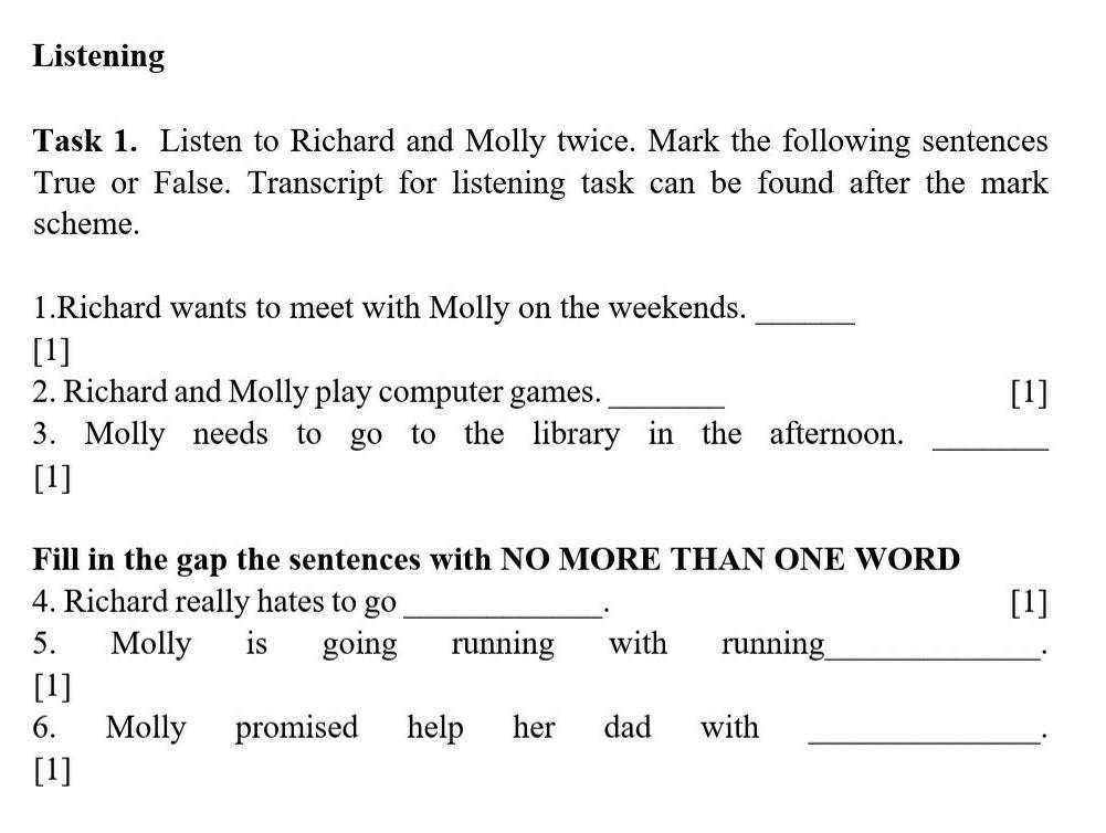 Listening tasks with answers. Listening task. Mark the sentences true or false. Listening task 1. Listens или is Listening правило.