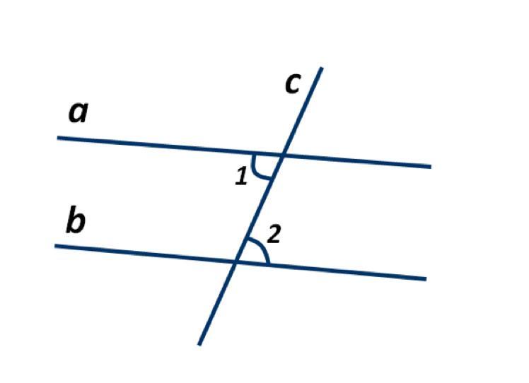 Параллельны ли прямые а и б на рисунке 14 если угол 1 равен углу 3