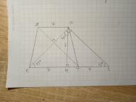 Высота трапеции равна 7. Серединный перпендикуляр в трапеции равнобокой. Диагонали равнобокой трапеции перпендикулярны ее высота 7 периметр 30. Диагонали равнобокой трапеции перпендикулярны её высота равна 7. Диагонали равнобокой трапеции перпендикулярны её периметр равен 50 см.