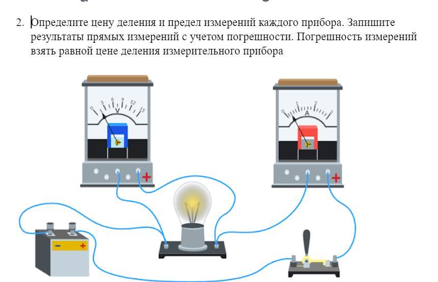 Погрешность измерения равна цене деления