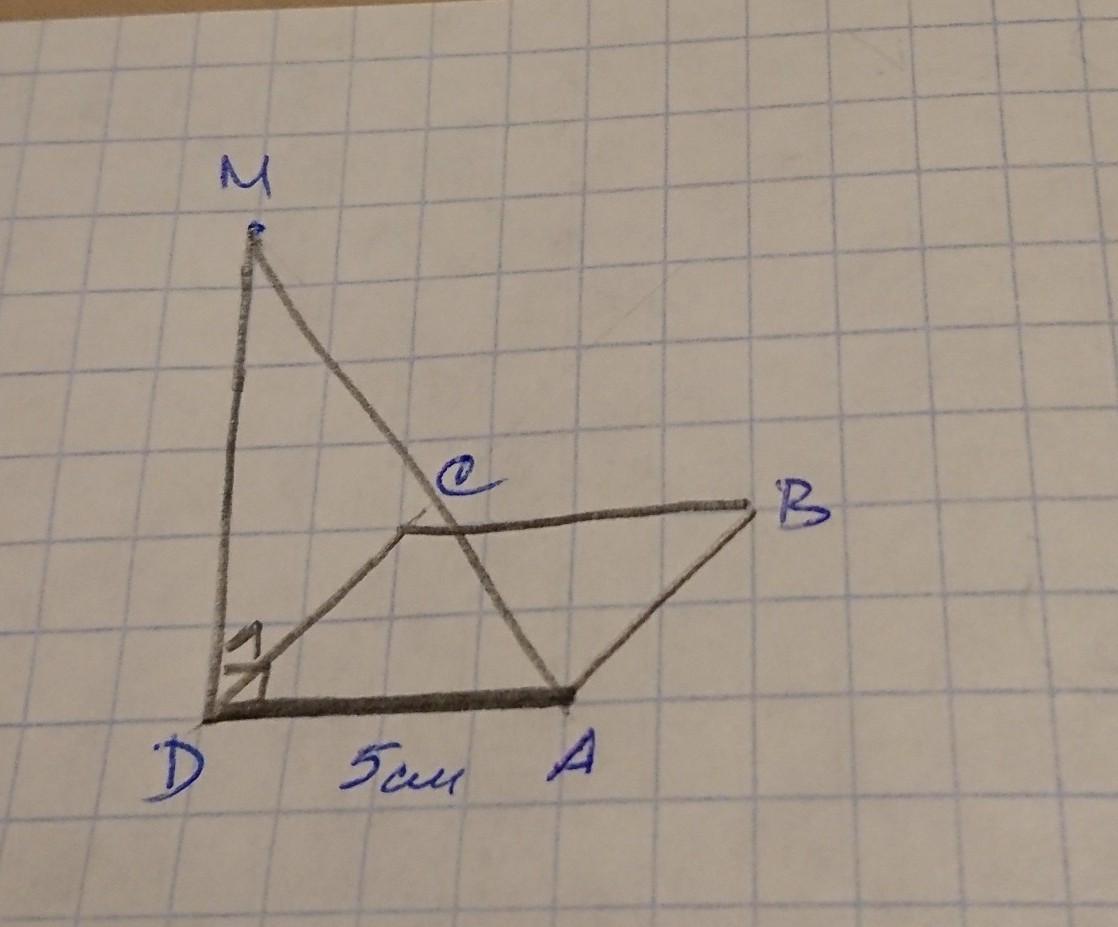 К плоскости квадрата abcd