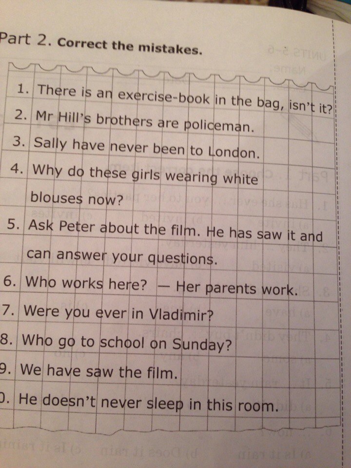 Correct the mother. Английский язык correct the mistakes. Correct the mistakes 5 класс. The question книга. Correct the mistakes 6 класс английский.