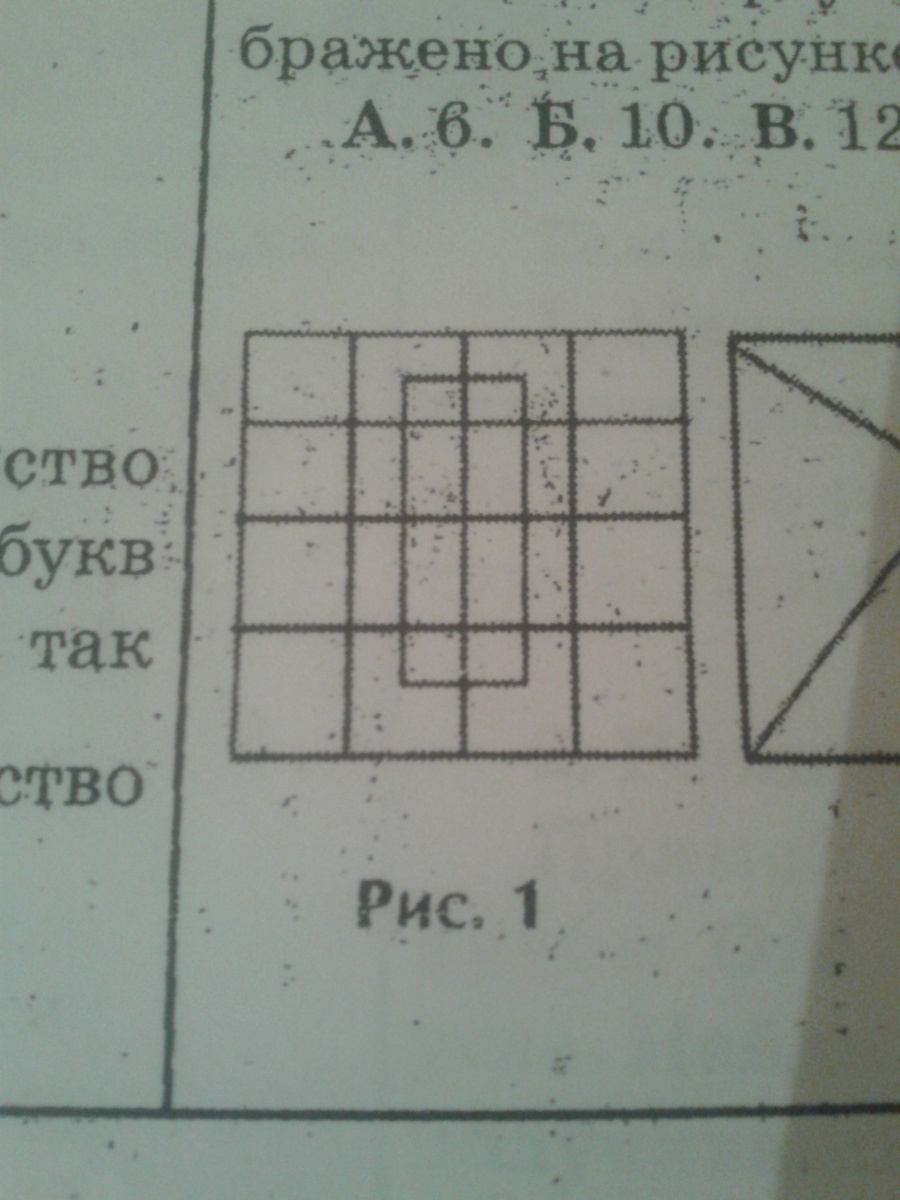 На рисунке изображено 4 квадрата известно