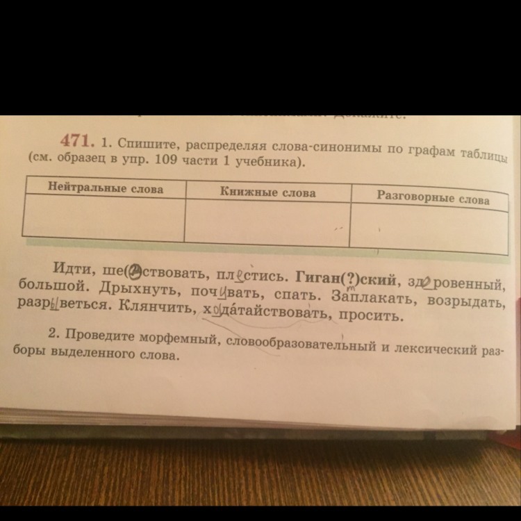 Ребятам предложили распределить слова по группам. Ребятам предложили распределить слова по группам