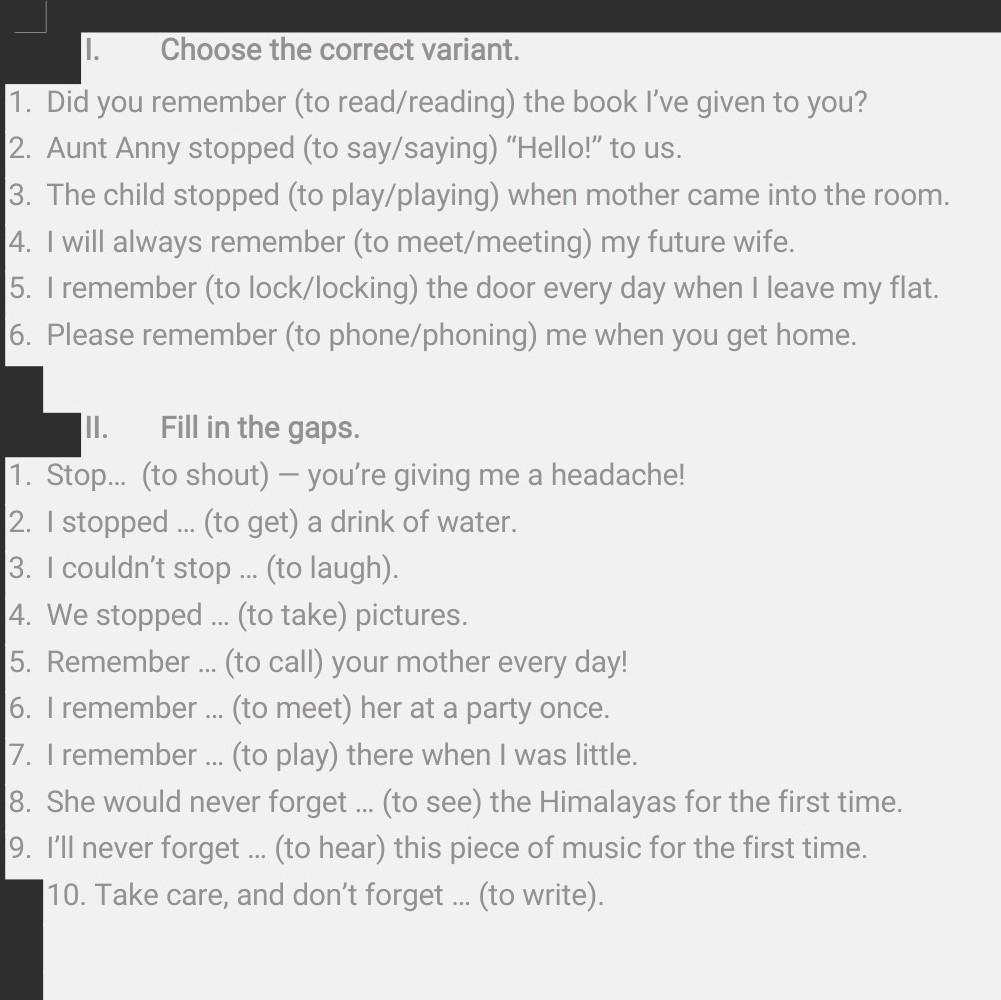 Test 2 choose the correct variant. Choose the correct variant. Choose the correct variant i'll Call you as soon as i Return Home.