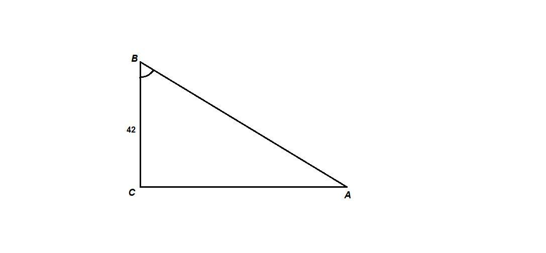 В треугольнике на рисунке tg a. На рисунке TG B=.