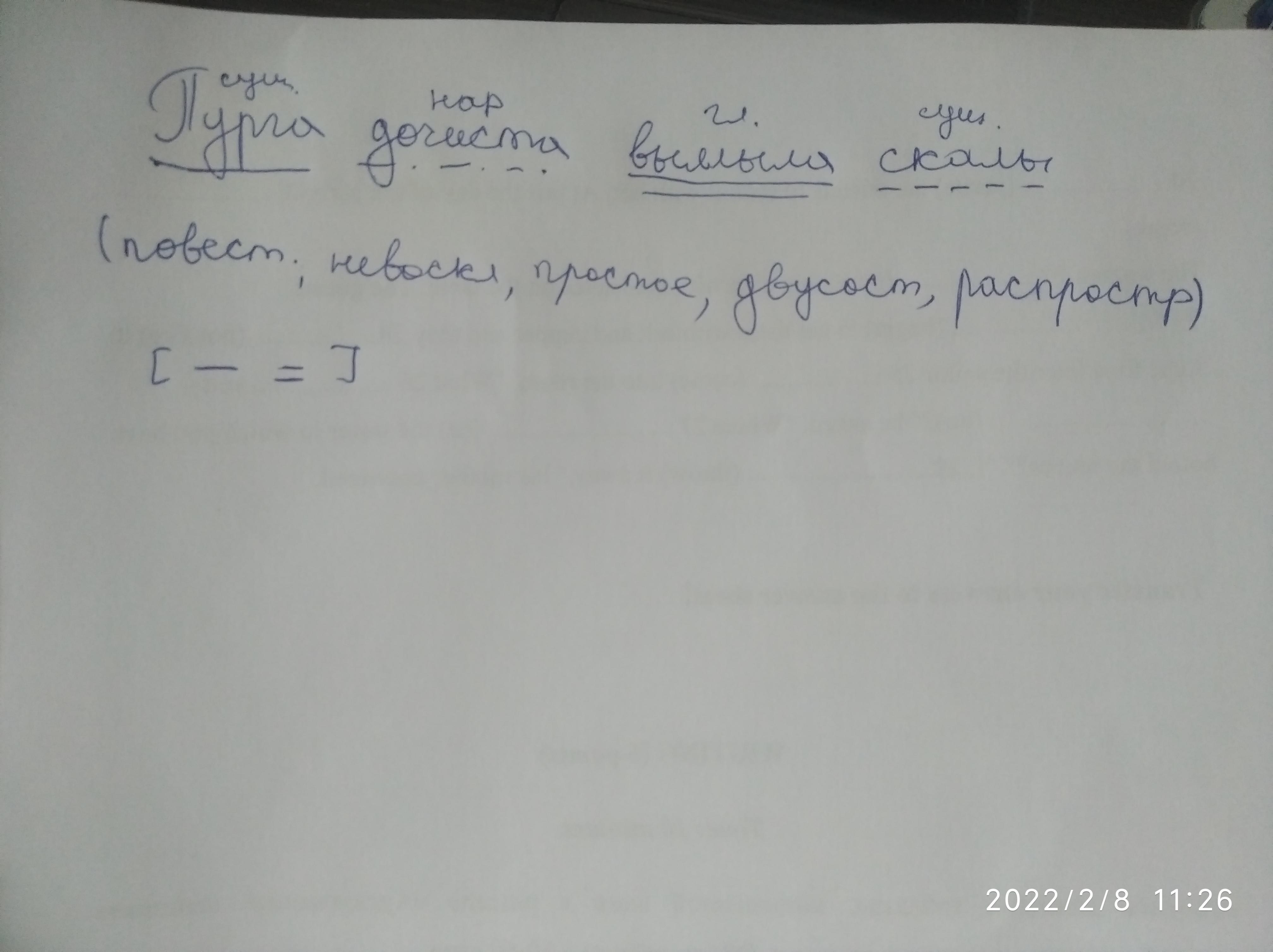 В комнате пахло теплой штукатуркой вымытыми полами синтаксический разбор