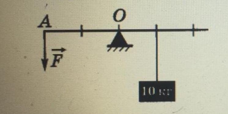 Будет ли находиться в равновесии рычаг показанный на рисунке 6 массы гирь одинаковы 7 класс