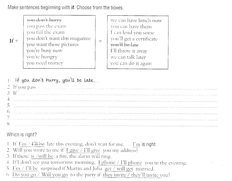 Make sentences ответы. Write sentences beginning with if choose from the Boxes. Make sentences beginning with when choose from the Boxes 110.1. Make sentences beginning with when choose from the Boxes. Make sentences beginning with if choose from the Boxes 111.1 ответы.