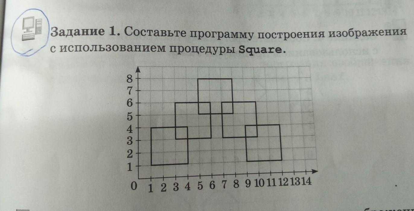 Составьте программу построения изображения с использованием процедуры house