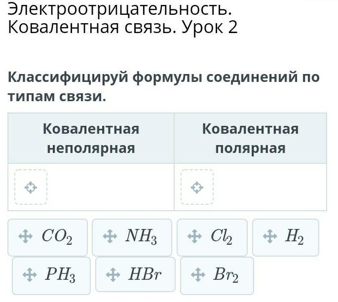 Формула вещества с ковалентной неполярной связью. Формулы соединений с ковалентной полярной связью. Тип связи по электроотрицательности. Формулы веществ только с ковалентной полярной связью.