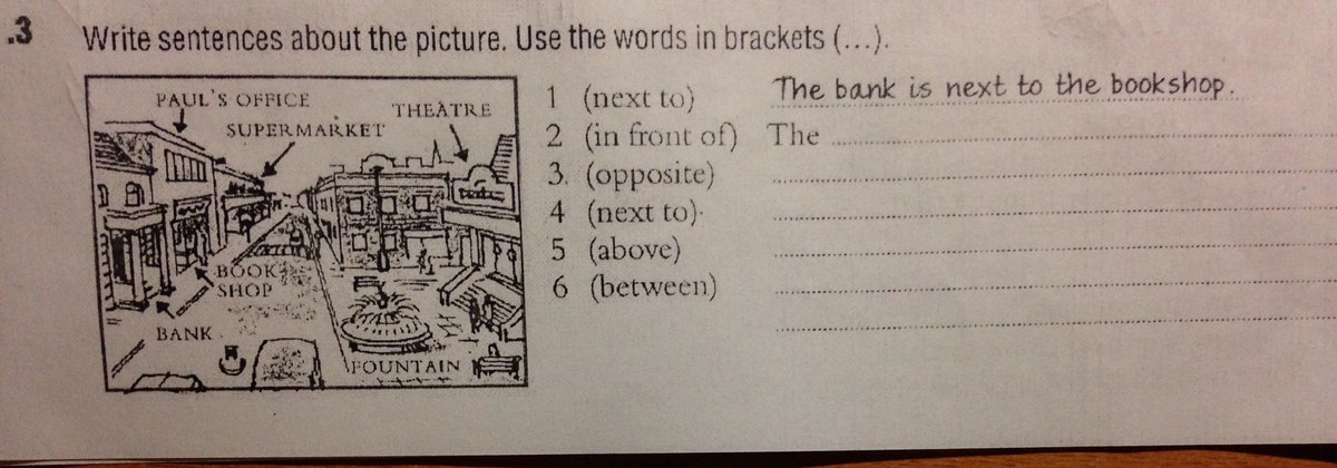 Write sentences with this or these допиши два своих предложения о рисунке