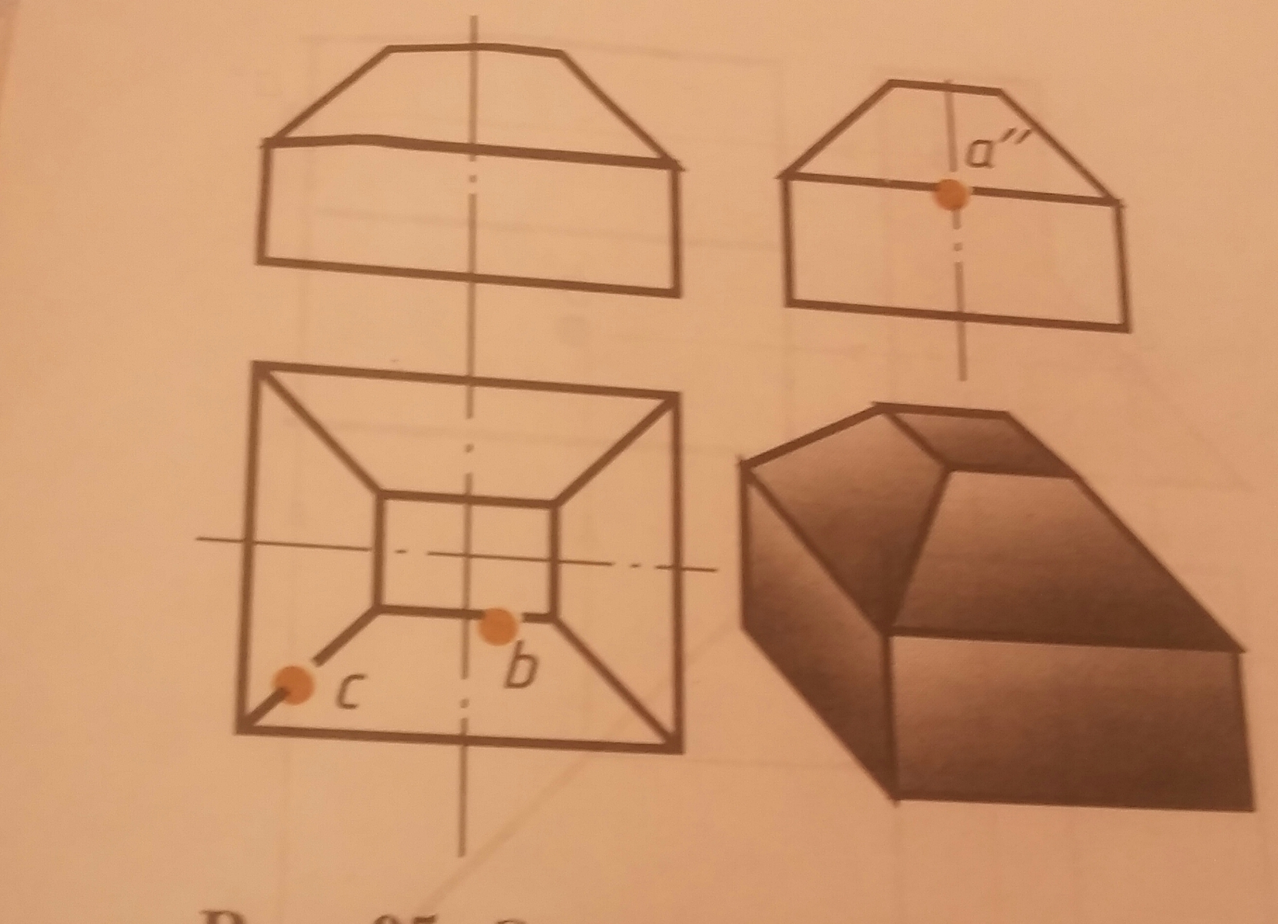 Перечертите или перенесите на кальку заданные изображения рис 95 и постройте недостающие проекции